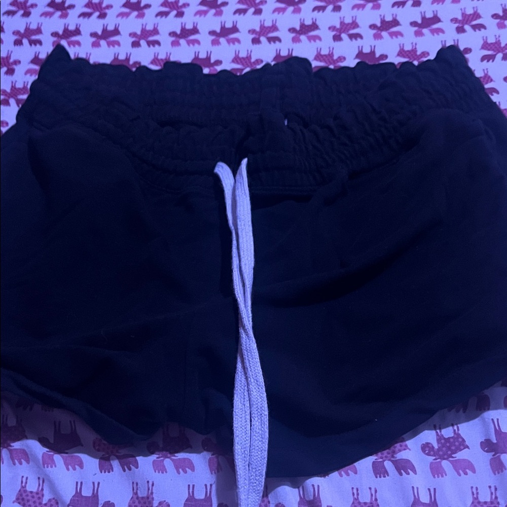 No Boundaries Black Athletic Shorts